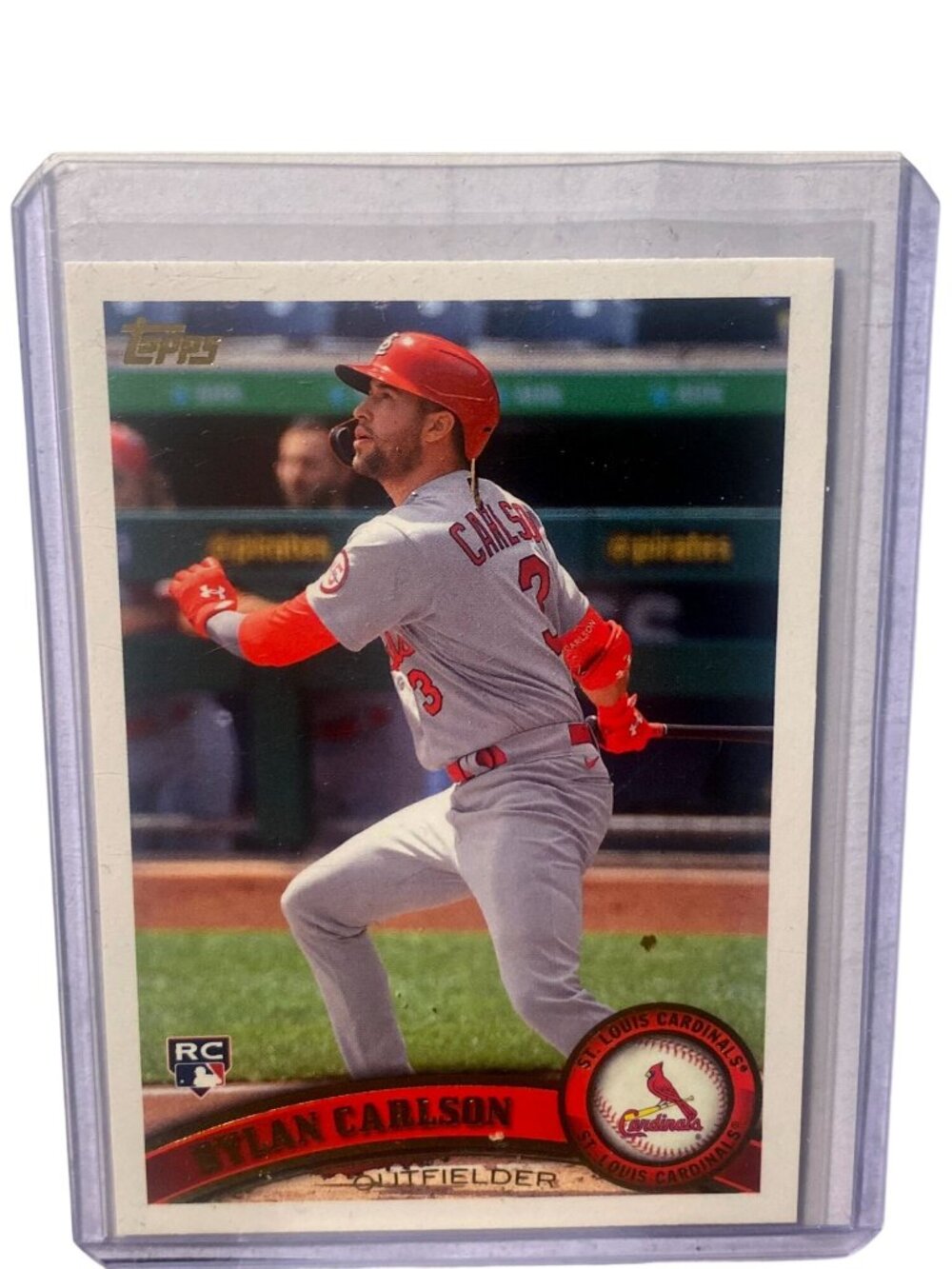 Dylan Carlson 2021 Topps Rookie Card #248 St. Louis Cardinals Outfielder MLB